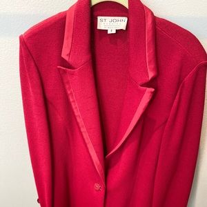 St. John knitted blazer